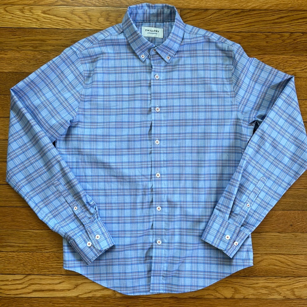 Twillory Untuckable Plaid Shirt